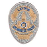 LAPD CAPTAIN Soft Badge Patch